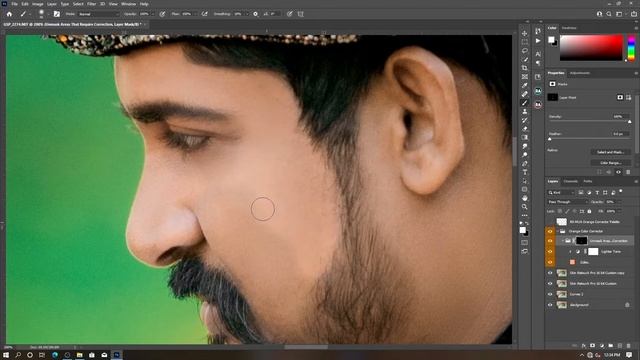 Sri Lankan Wedding Photo High-End Retouching Tutorial 002 | PS 2021 | Wide Studio 360 Photography смотреть онлайн