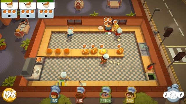 Overcooked - #1 - Save The World With Cooking!! (4 Player Overcooked Co-op Gameplay)