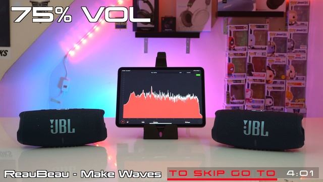 Stereo Test - 2 JBL Pulse 5's Vs 2 JBL Charge 5's смотреть онлайн
