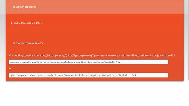How to install zend framework 2.4.11 skeleton application смотреть онлайн
