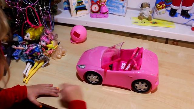 Мультик про кукол МОНСТЕР ХАЙ И ЛЕДИ БАГ! Машина куклы Barbie +РАСПАКОВКА АВТО Куклы БАРБИ (Barbie смотреть онлайн