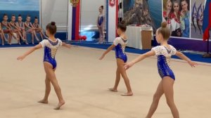 Групповое упражнение 2015 г.р. Команда г. Керчь художественная гимнастика