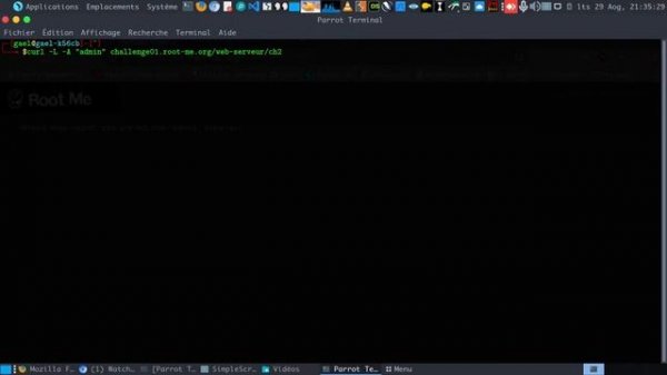 HTTP - User-agent Web Server (root-me.org)