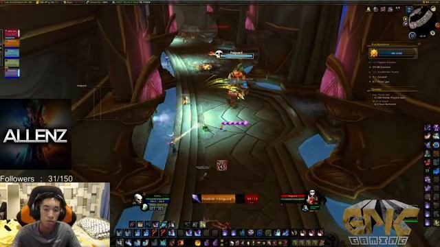 Warlords of Draenor - Auchindoun - Challenge Mode Gold Mage POV смотреть онлайн