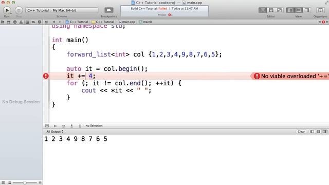C++ - iterator categories смотреть онлайн