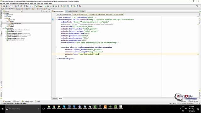Android Studio Tutorial - Readmore TextView смотреть онлайн