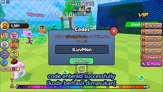 *NEW CODES* [CODES] ? Money Race ROBLOX | 3 AUGUST 2023 смотреть онлайн
