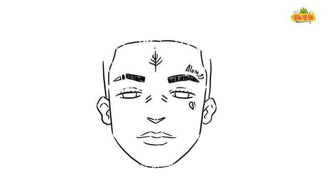 How To Draw xxx tentacion step by step | Rapper drawing смотреть онлайн