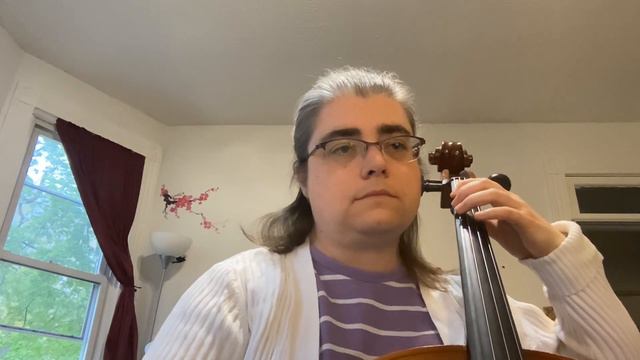 25 C Sharp Melodic Minor, Scale and Arpeggio, 1 octave, A Year of Folk Tunes for cello смотреть онлайн