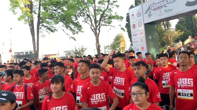 10 km JBG Gorkha run in Darjeeling on 24 April 2022 смотреть онлайн