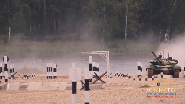 На российском танке Индия составила конкуренцию даже Китаю. Армейские игры 2017. Танковый биатлон. смотреть онлайн