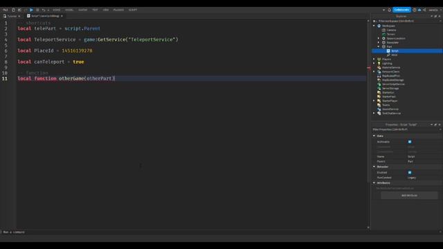 How to make Game Teleport Pads in Roblox Studio? смотреть онлайн