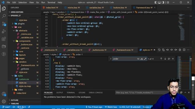 Vcard portfolio - 15 scss to less смотреть онлайн