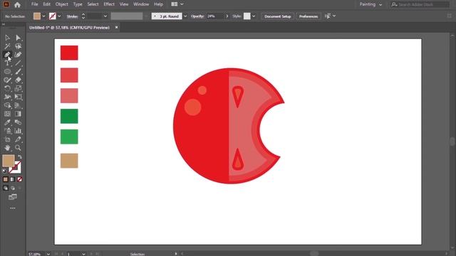 VIGTO LOGO DESIGN TUTORIAL-ADOBE ILLUSTRATOR FOR BEGINNERS смотреть онлайн
