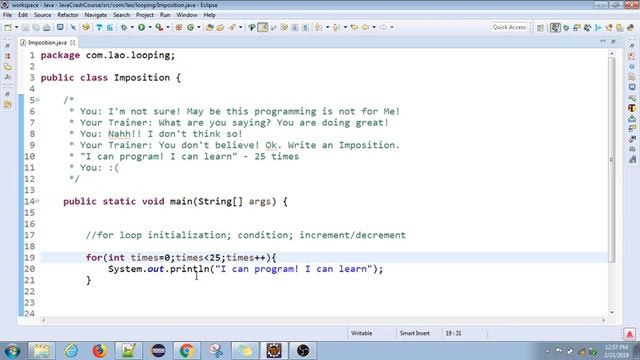 Java Crash course | 06 | Java looping statements Explained | Tamil | Java for Automation смотреть онлайн