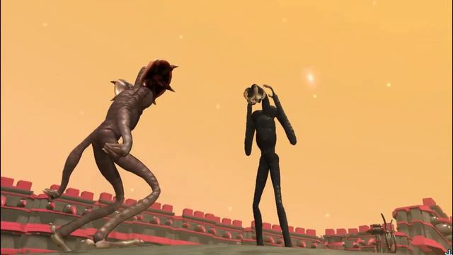 Light Head vs Siren Head | Horror Arena [S2E2] | SPORE смотреть онлайн