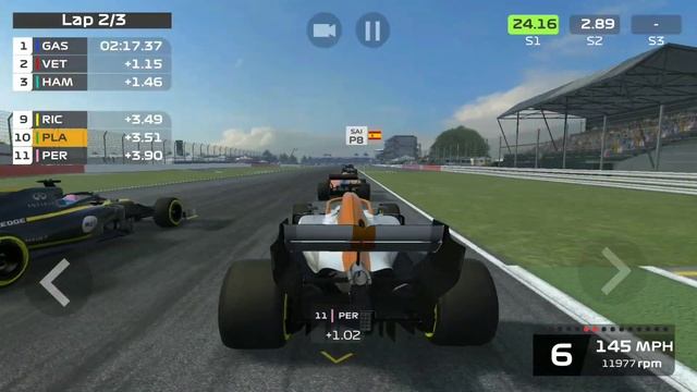 F1 Mobile Racing Simulator IOS/Android Gameplay HD #17 смотреть онлайн