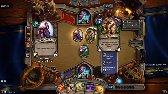 Deal Your Fate! Tavern Brawl Stream - Hearthstone: Heroes of Warcraft смотреть онлайн
