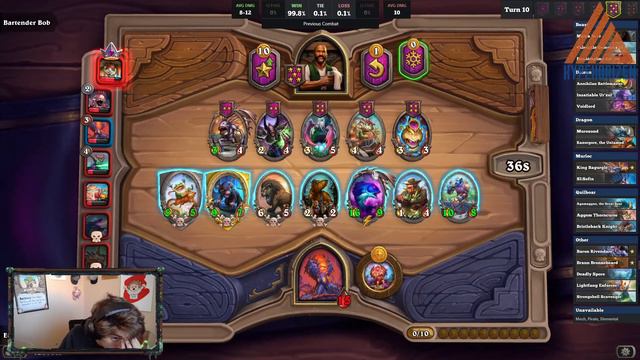 Over 10000 Stats is ACTUALLY BROKEN - Hearthstone BGs Beasts (Battlegrounds) смотреть онлайн