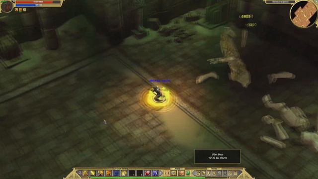 Titan Quest. Фарм боссов Стражи Фараона. Легенда. 100 заходов. Обзор лута. смотреть онлайн