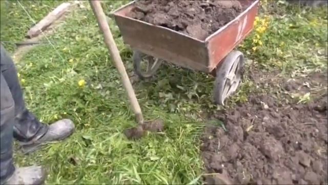 Грядка траншейного типа - замена высокой грядки. смотреть онлайн