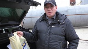 Замена масла в КПП гранта  Результат есть!