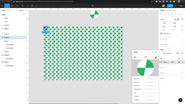 Create simple and complex Patterns with Figma. смотреть онлайн