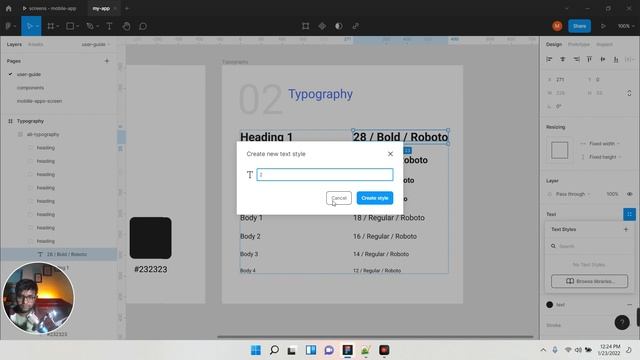 Figma Mobile app design with complete process & user guide in hindi (Part 1) смотреть онлайн