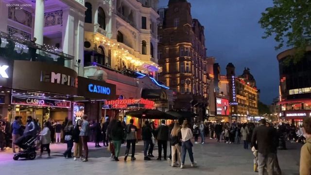 Leicester Square - London | Nightlife смотреть онлайн
