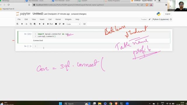 Python Database Connection - How To Install and Connect To Mysql With Python |Class 12 IP/CS Projec смотреть онлайн