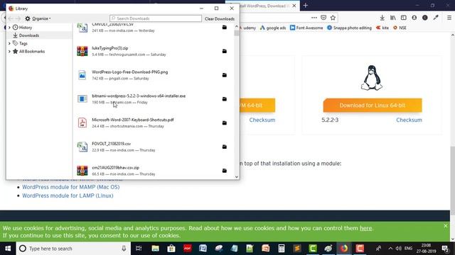 How to Install WORDPRESS on LOCAL COMPUTER or LOCALHOST || Bitnami Wordpress Tutorial смотреть онлайн