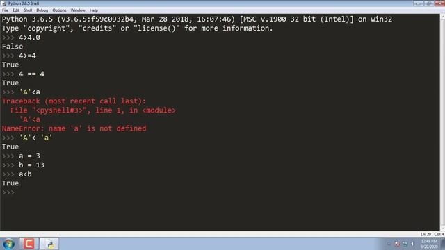 #13 Relational Operators in Python | Python for class 11th CBSE смотреть онлайн