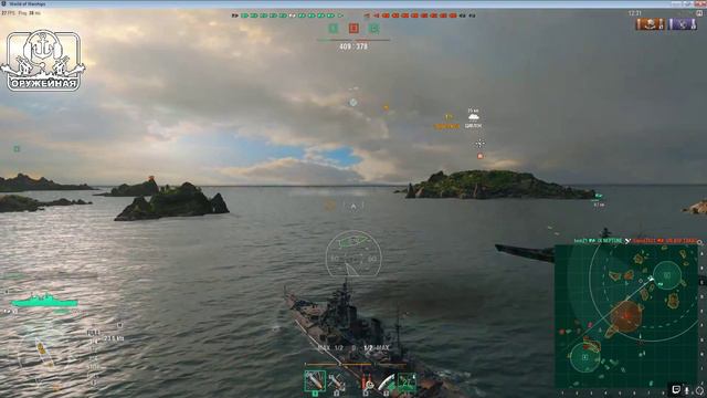 World of WarShips. HMS King George V. Последний предвоенный. смотреть онлайн