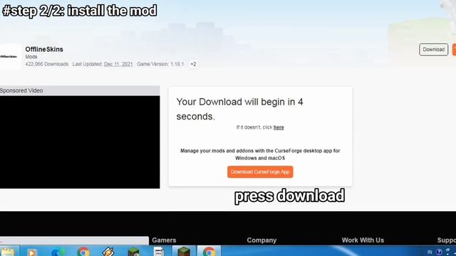 How to use your Minecraft Skin Offline in Tlauncher! (Any version) смотреть онлайн