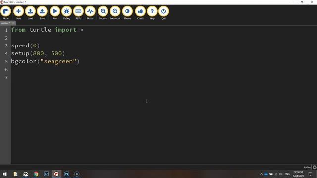 Python Turtle - Code the Bangladesh Flag Tutorial смотреть онлайн
