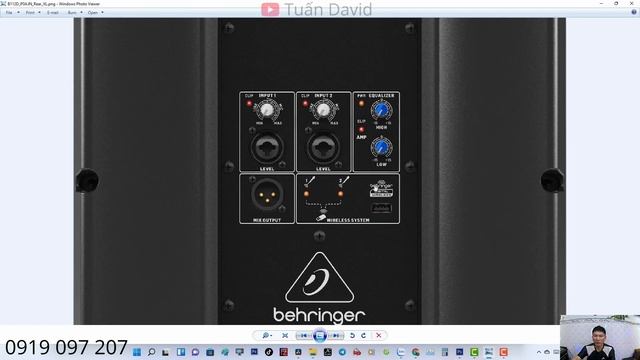 Loa Active Liền Công Suất BEHRINGER B112D смотреть онлайн