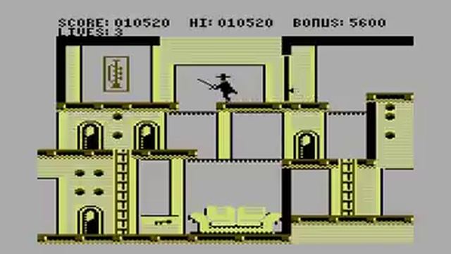Zorro - C64 - Longplay смотреть онлайн