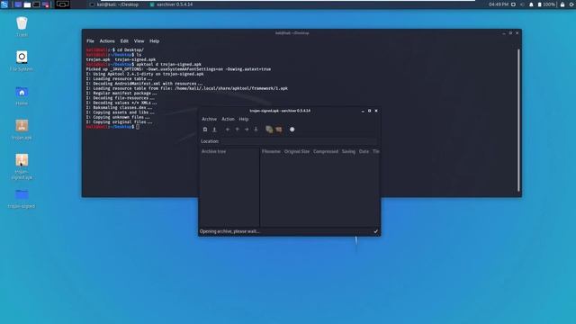 Reverse Engineer an APK in KALI смотреть онлайн
