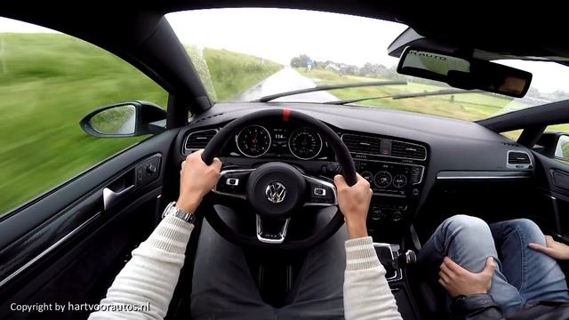 POV Drive: 2016 VW Golf GTI Clubsport! смотреть онлайн