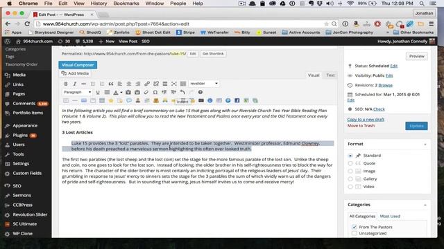 Fixing Wordpress Formatting Issues смотреть онлайн