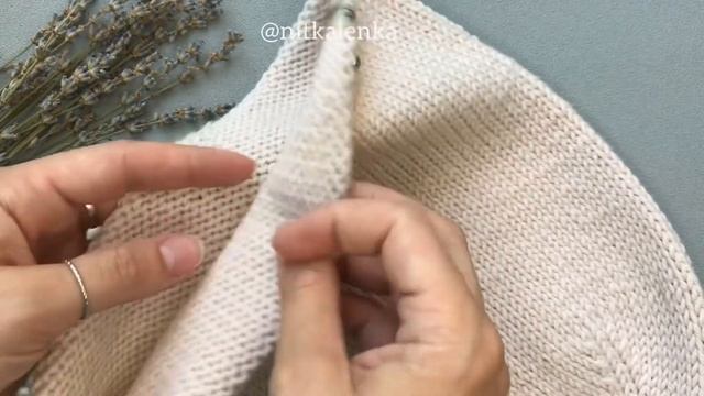 Вязание спицами. Урок 2. Лицевые и изнаночные петли.