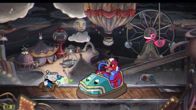 Играем в Чашкоголовых - Прохождение Клоуна Беппи смотреть онлайн