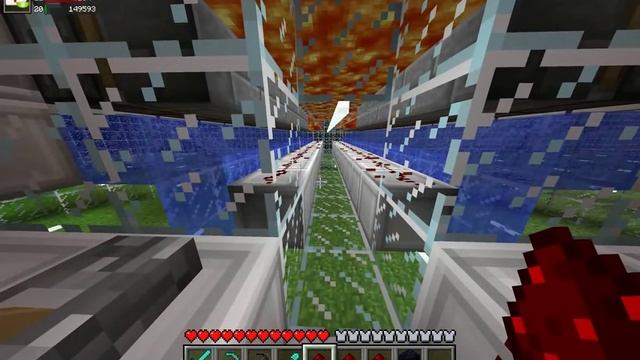 Minecraft - автоматическая фабрика обсидиана смотреть онлайн
