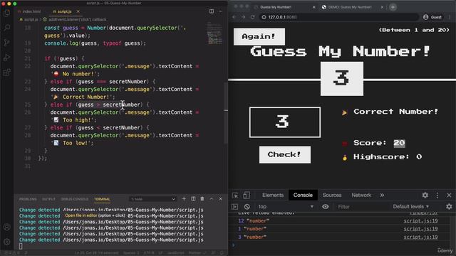 074 Implementing the Game Logic смотреть онлайн