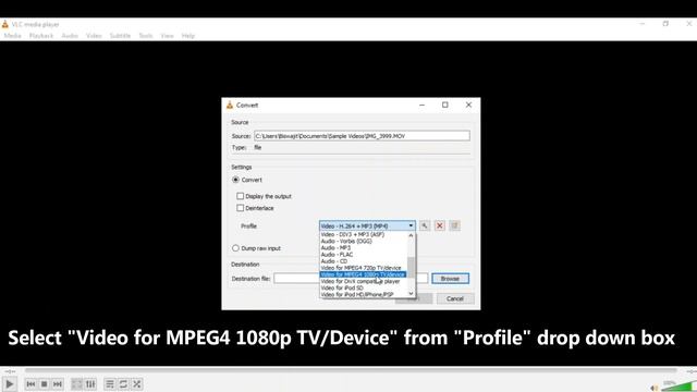 How to Convert MOV to MP4 Using VLC Media Player - Free смотреть онлайн
