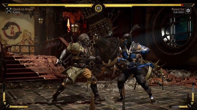 MORTAL KOMBAT 11 KABAL VS SUB ZERO (VERY HARD) GAMEPLAY HD 60 FPS NO COMMENTARY смотреть онлайн