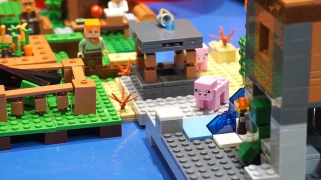 Такой деревни minecraft вы еще не видели! / Конструктор майнкрафт смотреть онлайн