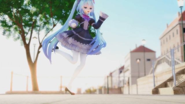 [MMD] Hand In Hand(Miku)『4K』