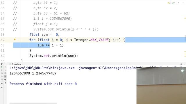 Введение в программирование. Синтаксис Java. Часть 1 смотреть онлайн
