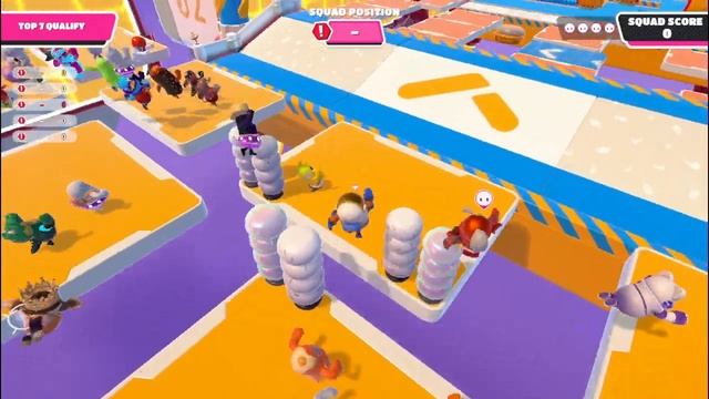Cosmic Highway First Time Gameplay | Fall Guys #95 смотреть онлайн